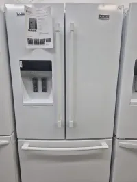 Maytag 25 Cu.Ft French Door Fridge MFI2570FEW11 – White – Image 1