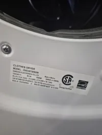 Samsung 7.5 Cu.Ft Electric Dryer DVE45T6005W – White – Image 5