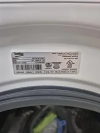 Beko 24" Front Load Washer WFTV10733XC – Steam & WiFi – Image 4