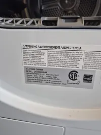 Samsung DV25B6800HW compact 4.0 cu. ft. front-load heat pump dryer. – Image 4