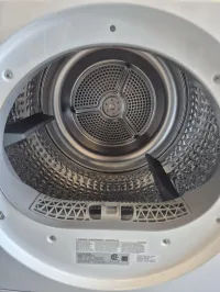 Samsung DV25B6800HW compact 4.0 cu. ft. front-load heat pump dryer. – Image 3