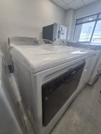 YMED6205RW Maytag 7.4 cu. ft. electric front-load dryer (white). – Image 2