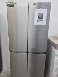 Hisense RQ17A4CSD 17 cu. ft. counter-depth 4-door (quad-door) refrigerator. – Image 1