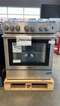 Blomberg BDF30522CSS 30-Inch Dual Fuel Slide-In Range with True Convection & Self-Clean – Image 6