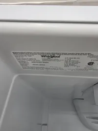 Whirlpool WRB329DFBW05 Bottom Freezer Fridge – 18.7 Cu.Ft, Ice Maker, White – Image 6