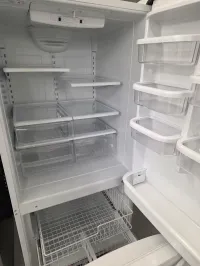 Whirlpool WRB329DFBW05 Bottom Freezer Fridge – 18.7 Cu.Ft, Ice Maker, White – Image 2