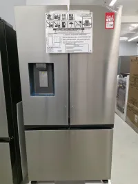 Samsung RF27CG5400SR Counter-Depth French Door Fridge – 26 Cu.Ft, 4 Types of Ice, Stainless Steel – Image 1