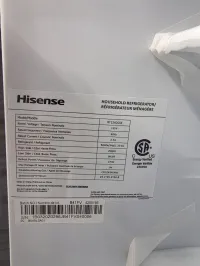 Hisense RT12A2CSE 11.5 Cu.Ft Top Freezer Fridge – Stainless Steel, No Frost, Apartment Size – Image 2