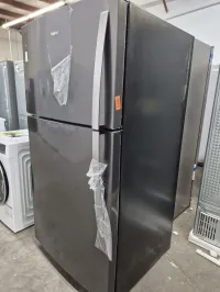 Whirlpool WRT541SZHV03 21 Cu.Ft Top Freezer Fridge – Black Stainless, Ice Maker Ready – Image 2
