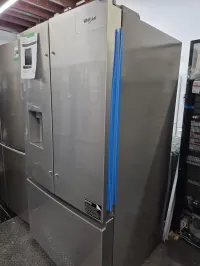 Whirlpool WRFF3536SZ French Door Fridge – 24.5 Cu.Ft, Ice Maker, Water Dispenser, Stainless Steel – Image 2