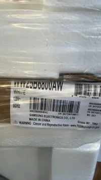 Samsung DV25B6800HW/AC & WW25B6800AW/AC Compact Washer & Heat Pump Dryer Set – Image 4