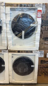 Samsung DV25B6800HW/AC & WW25B6800AW/AC Compact Washer & Heat Pump Dryer Set – Image 1