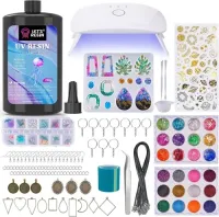 LET'S RESIN UV Resin Kit with Lamp – Image 1