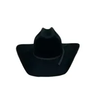 Dallas Twister Cattleman Cowboy Hat- Youth Black – Image 1