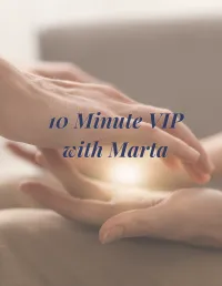 10 min VIP Session with Marta – Image 1