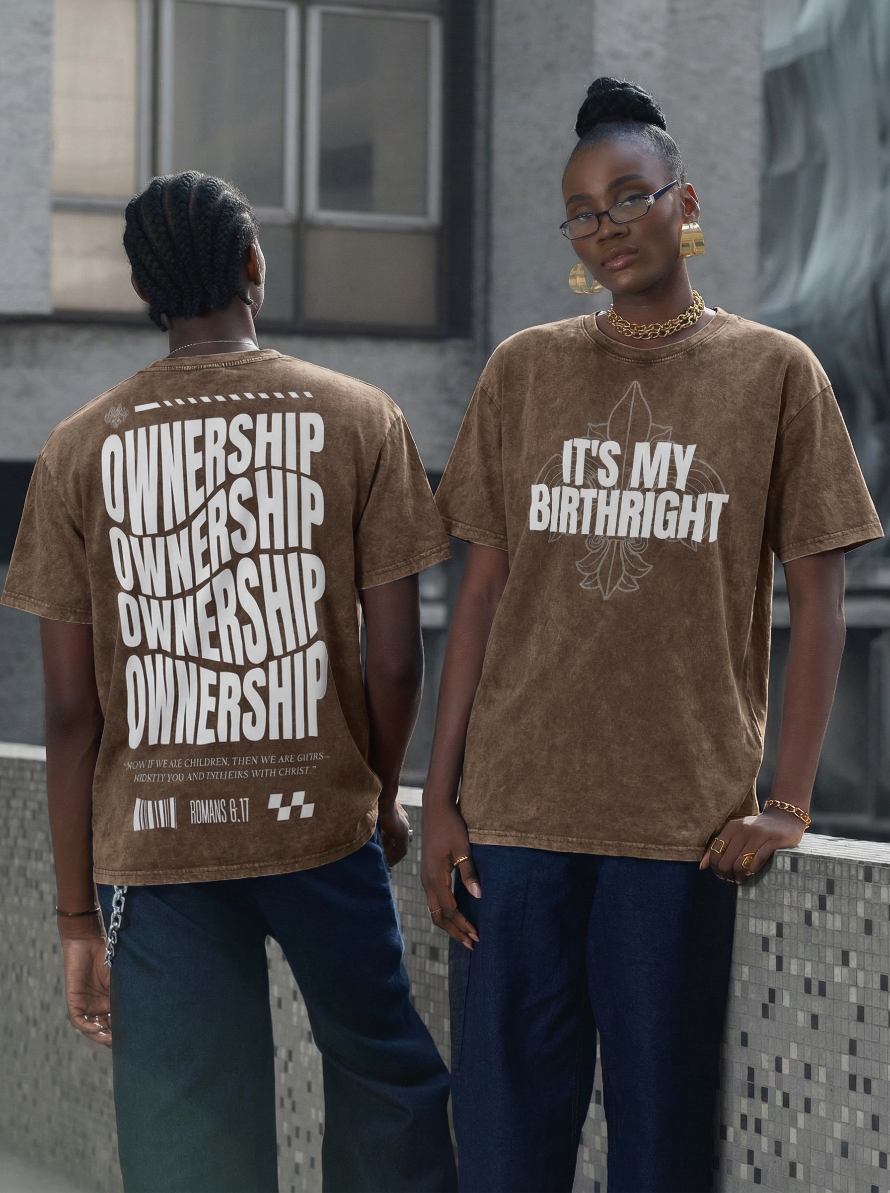 Shirt - It's My Birthright – Coffee, Small