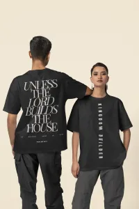 Shirt - Unless The Lord Builds The House – Black, XX-Large