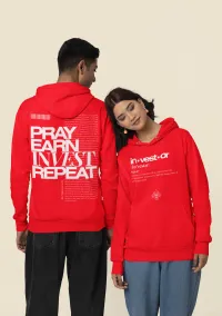 Hoodie - Investor Definition – Red, XX-Large