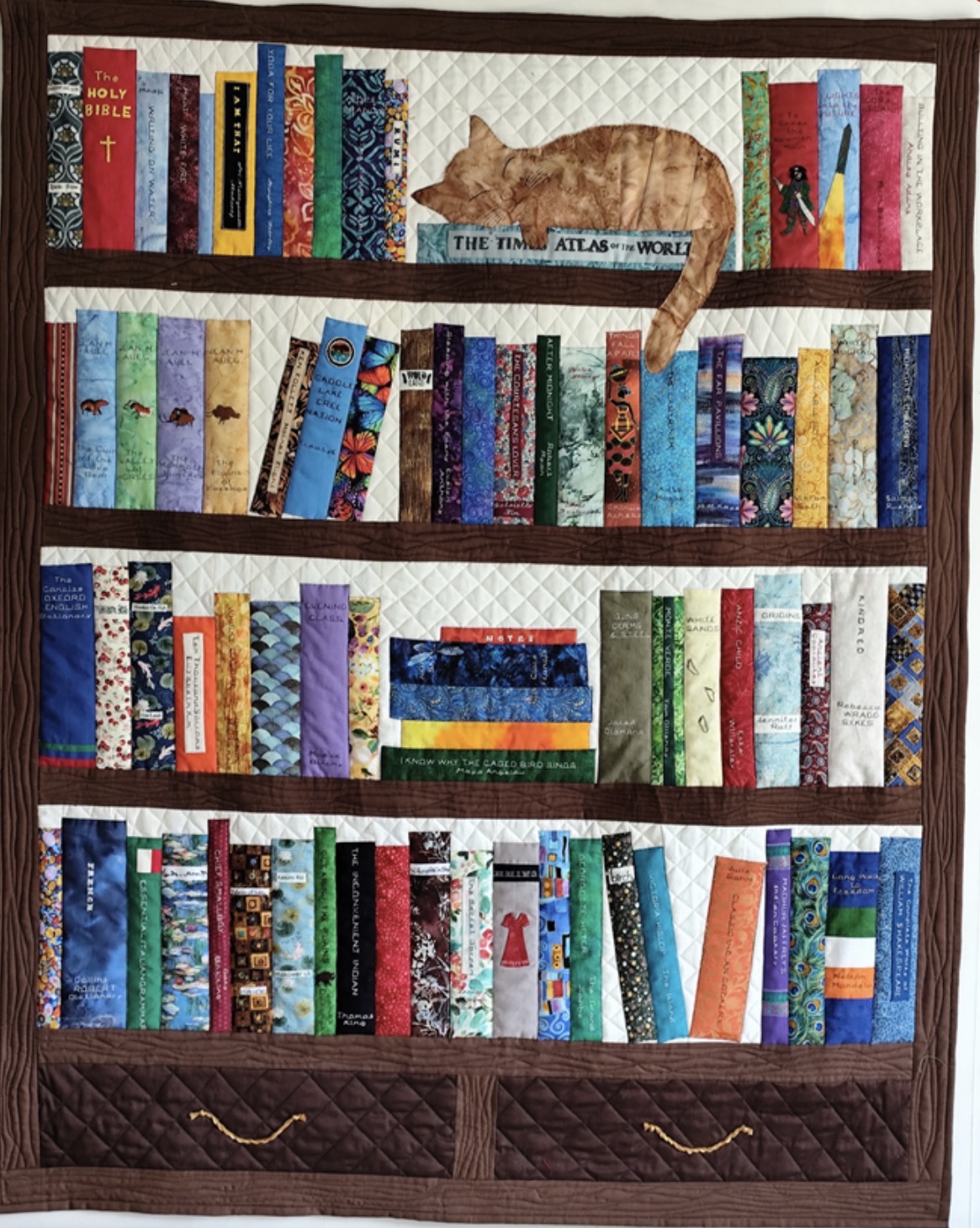 Bookcase Quilt Course -Deposit – Image 1