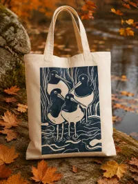 Changing of the Seasons-Lino Print – Image 2