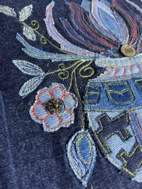 Art from Pre-loved Denim-Deposit – Image 2