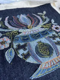 Art from Pre-loved Denim-Deposit – Image 4