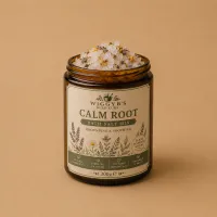 Calm Root Botanical Bath Salt Mix – Image 1