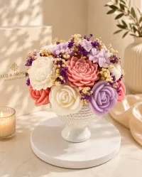 Royal Bloom Collection – pink, purple and white