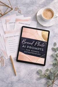 Brand Photo AI Prompt Pack for Women Entrepreneurs – Image 1