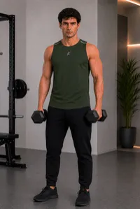 IronFlex Training Tank – Olive