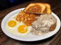 Chicken Fried Steak & Eggs – Image 1