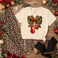Leopard Cardigan with BOTH tees – Image 2