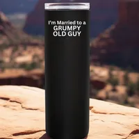 I'm Married to a Grumpy Old Guy Tumbler – 20 oz