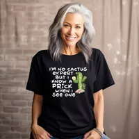 I'm No Cactus Expert Women's T-Shirt – Women's T-Shirt, Black, Small