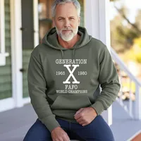 Generation X - FAFO World Champions Sweatshirts – Hoodie, Military Green, Small