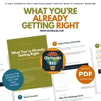 5-Day Strength Spotting Challenge for Parents & Teachers | Child Strengths SEL Reflection Workbook | Cultural SEL Printable – Image 1