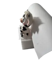 Fondant Cow Cake Topper | Farmyard Collection – Image 3