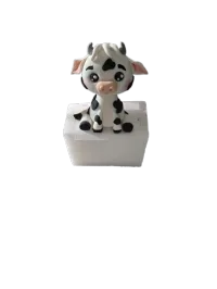 Fondant Cow Cake Topper | Farmyard Collection – Image 1