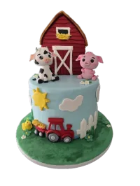 Farmyard Fondant Cake Topper Set | Farmyard Collection – Image 1