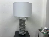 Modern Sculptural Ceramic Table Lamp – Image 1