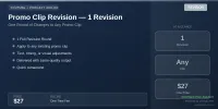 Promo Clip 1 Revision  – Image 2