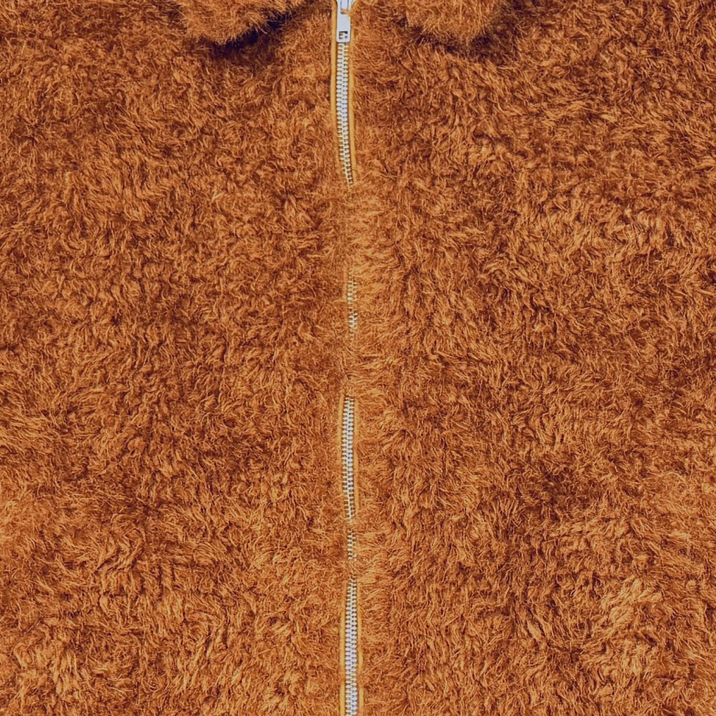 ALIX Teddyjacke – Cognac – Image 3