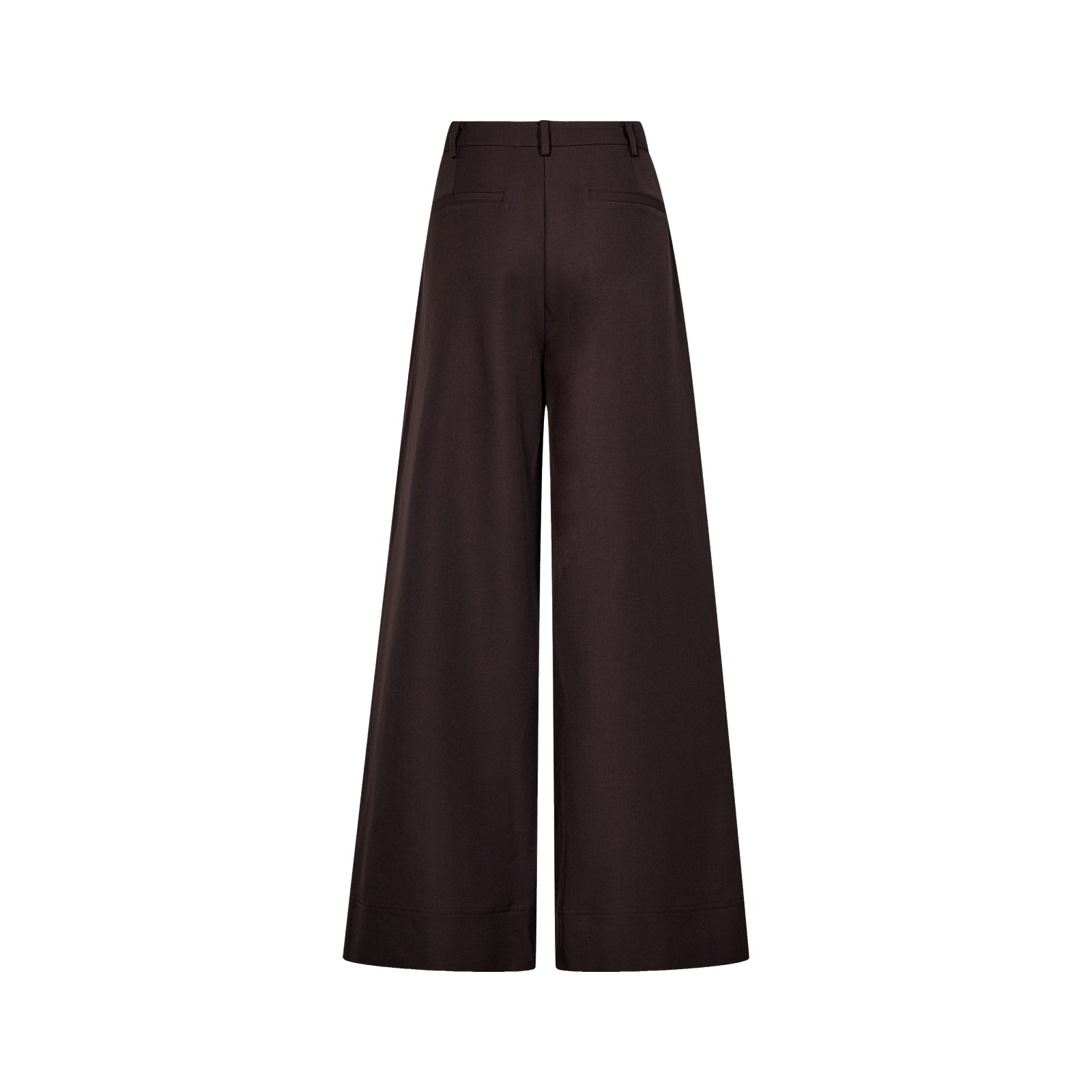 CoCouture Hose Luna Bundfalte weit Bison – Image 2