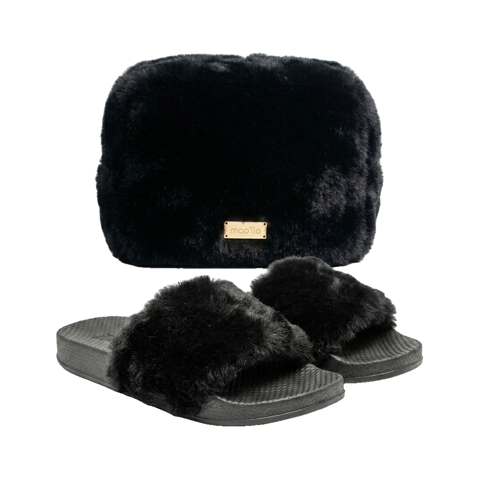 Flip Flop Teddy Schwarz – Image 1