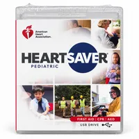 Heartsaver® Pediatric First Aid CPR AED Course Videos on USB (2025 AHA Guidelines) – Image 2