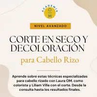 Corte en Seco y Decoloración para Cabello Rizo – Image 1