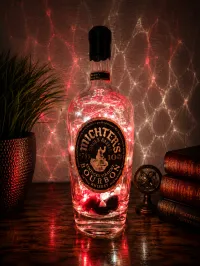 {PRE-ORDER} Michter’s Rye Whiskey – Repurposed Bourbon Bottle Home Décor – Image 1