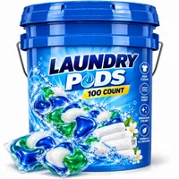 Laundry Pods 100 count Bucket – Image 1