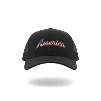 America – One size fits all, Black, Curved brim