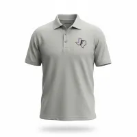 TX Farmers polo – Gray, S